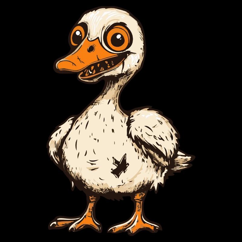 Goose Halloween Zombie