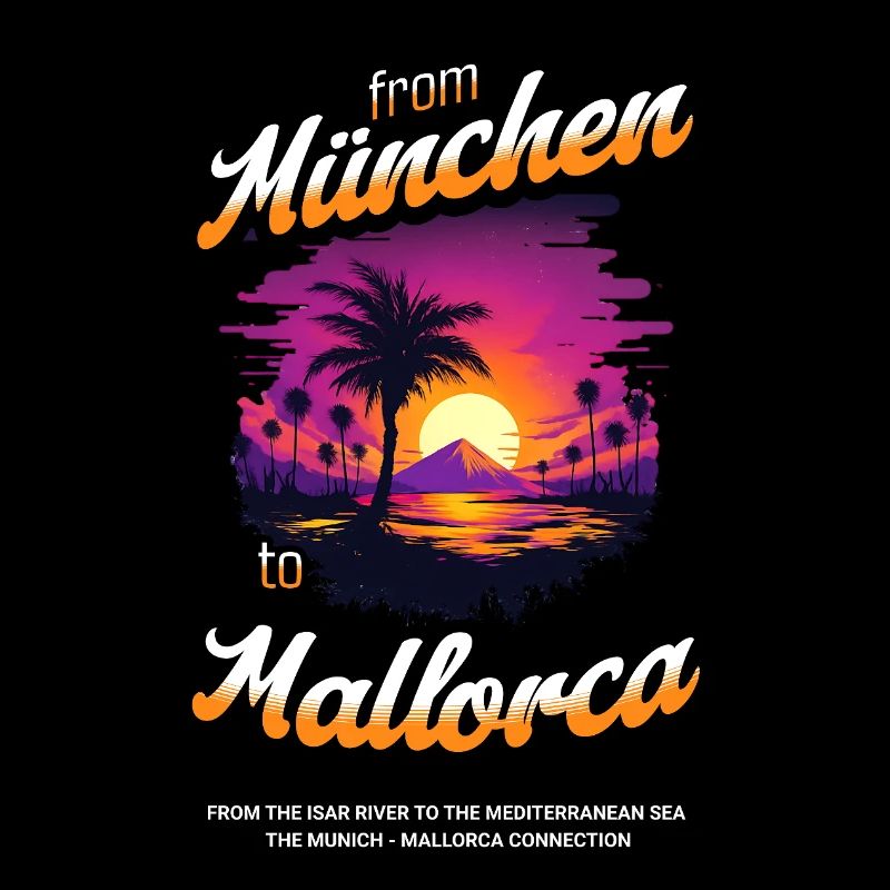 De Munich à Majorque - Orange Text Edition