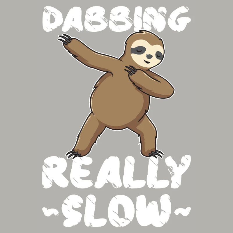 Dabbing Really Slow Faultier