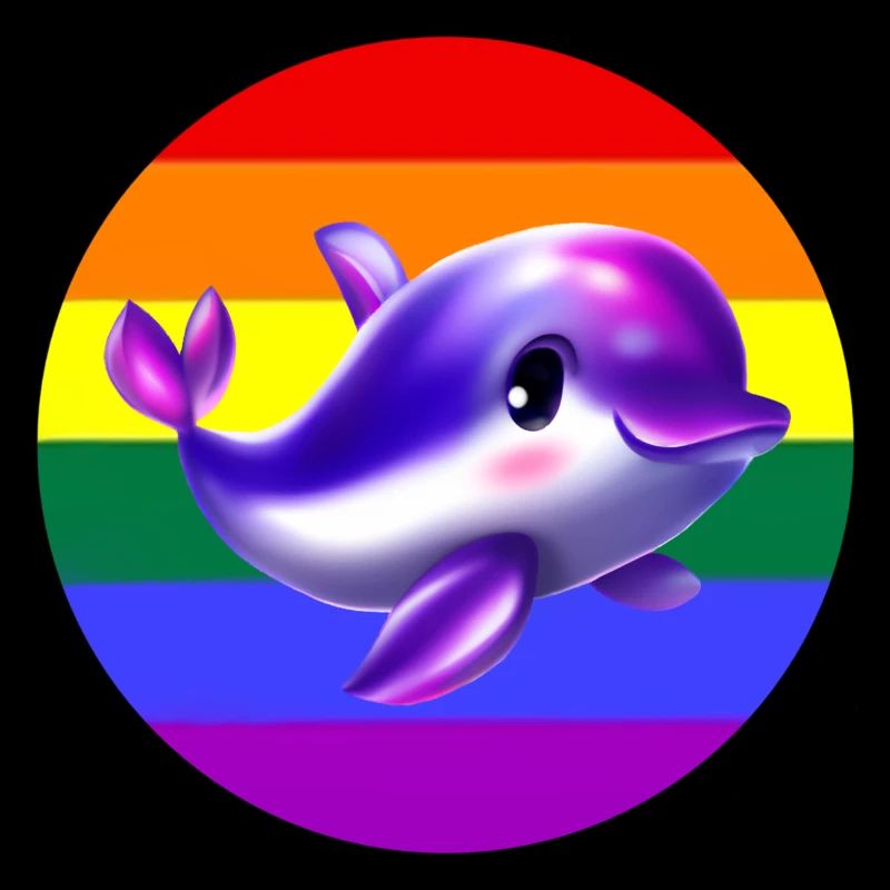Dolphin LGBT Pride