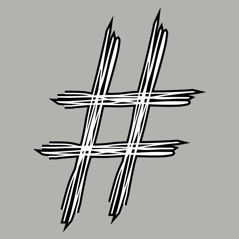 hashtag #
