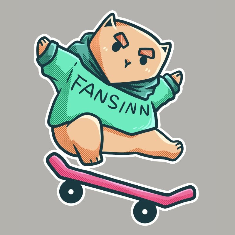 Cadeaux de planches à roulettes pour chats Halfpipe Pet Gift