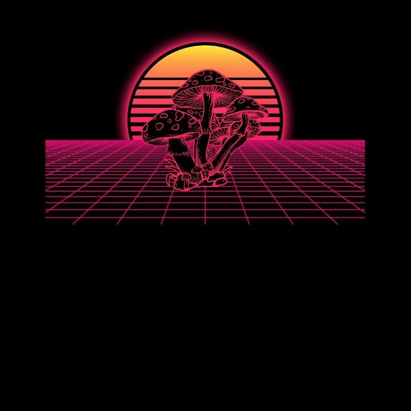 Mushroom Vaporwave