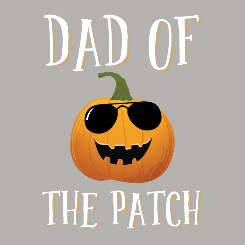 Papa The Patch Funny Halloween Dad Pumpkin