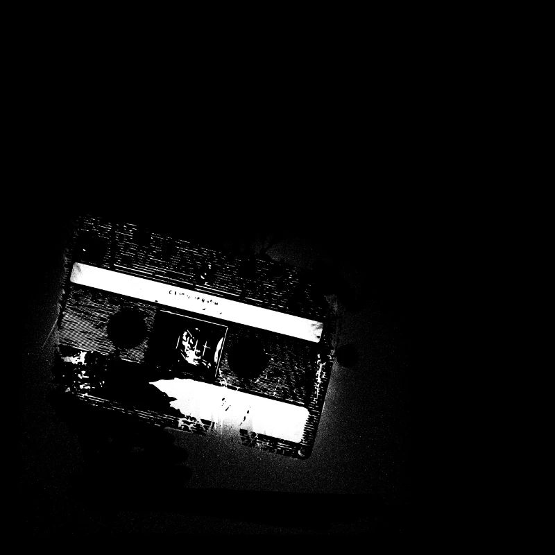 Cassette with tape salad
