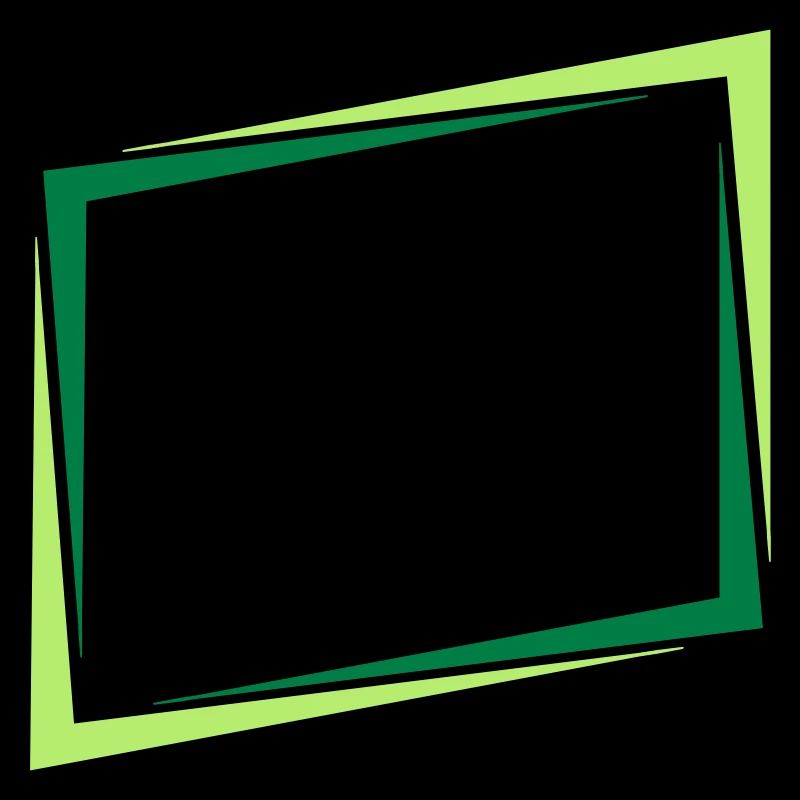 Rectangle frame sign
