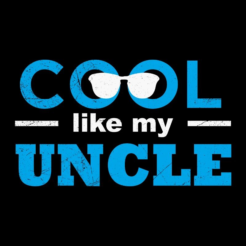 Cool Like My Uncle Baby Zwillinge Partnerlook Gift
