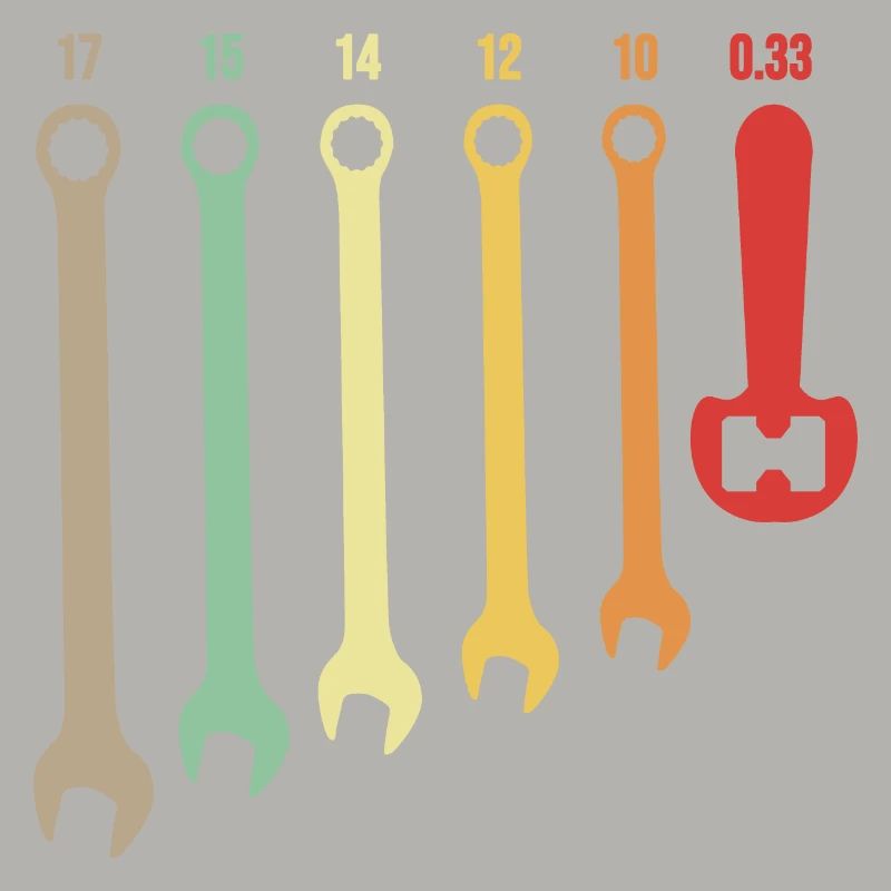 Beer Key Auto Mechanic Mechanical Gift