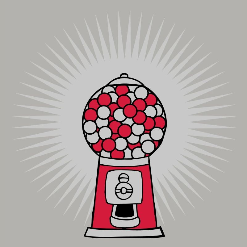 Strahlen Kaugummi Spender