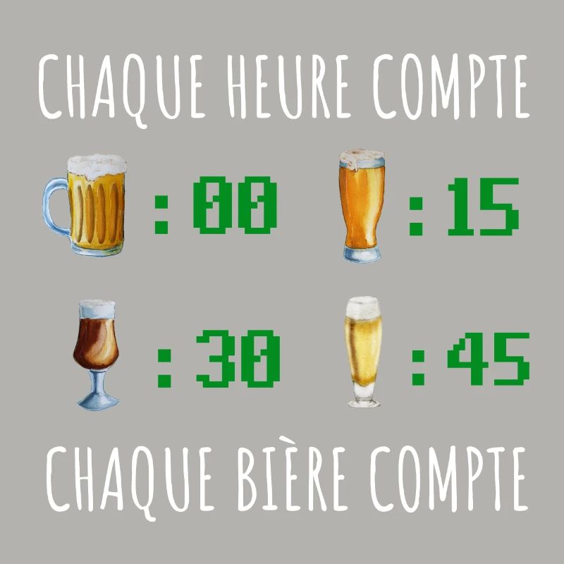 Chaque heure compte chaque bière compte