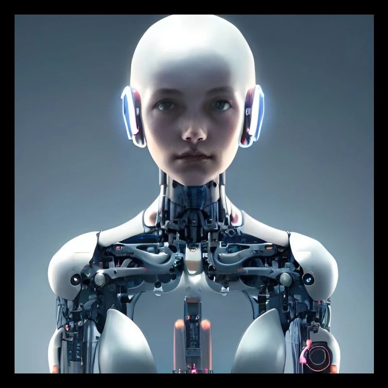 Gaming-Cyber-Mädchen