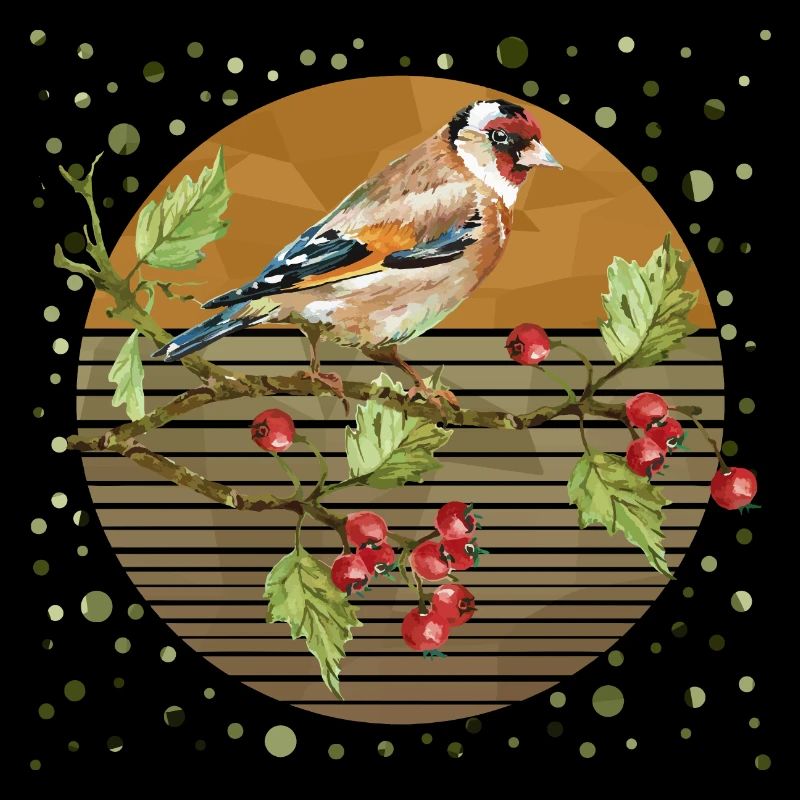 Oiseau coloré