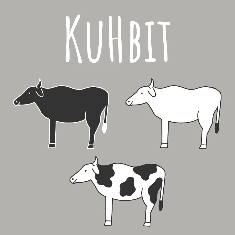 Quantencomputing mit Kühen Lustig Geschenk Kuhbit