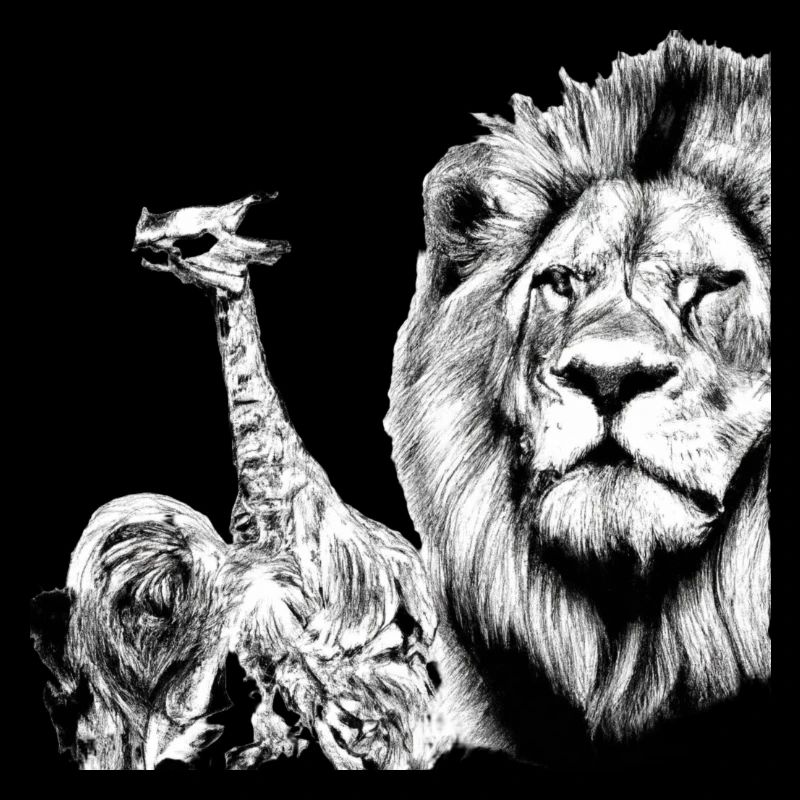 Löwe Afrika