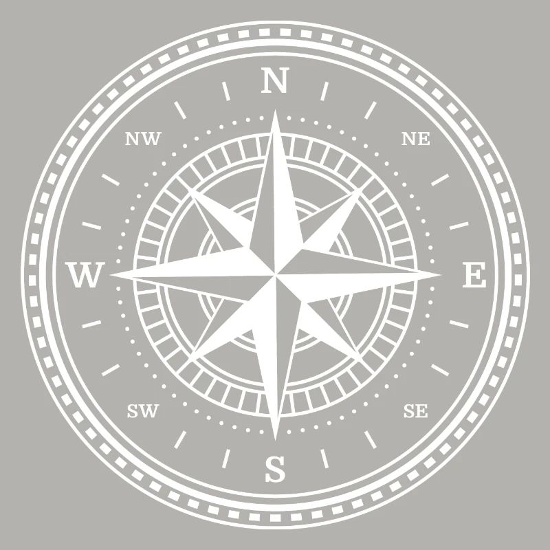 Wind Rose Compass Navigation