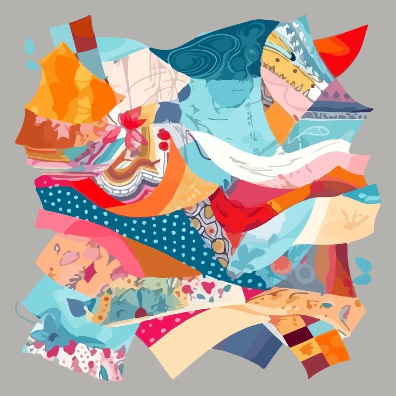 Fabric patchwork n°3