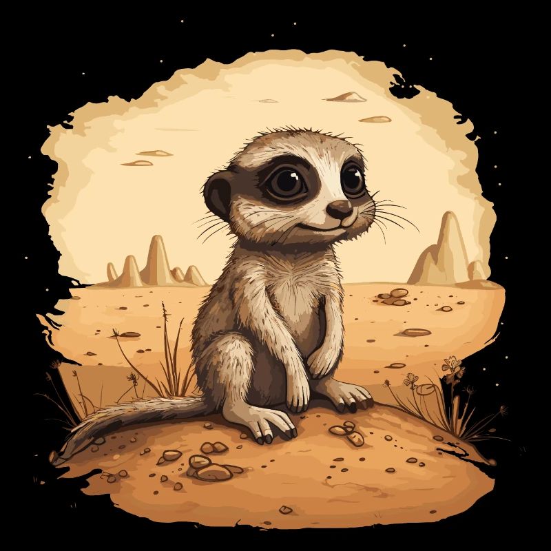 Erdmännchen Baby Mangusten