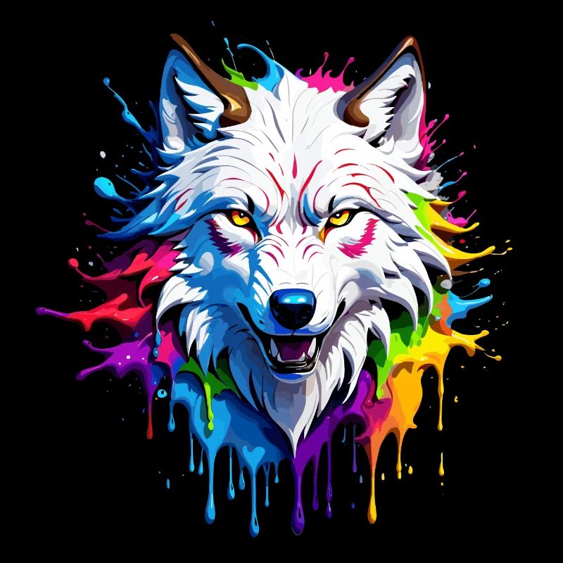 Bunter Wolf