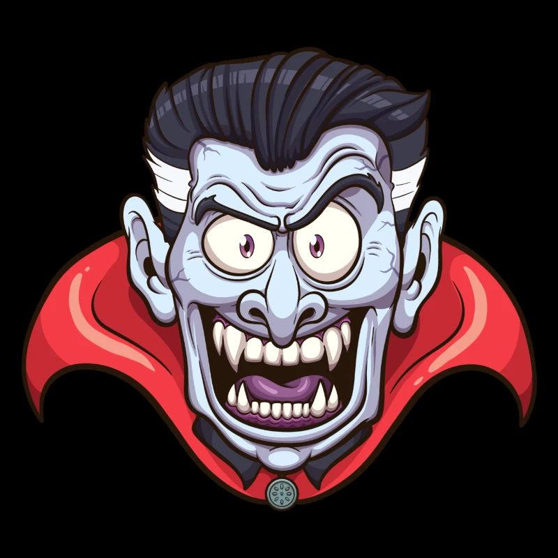 Visage de vampire