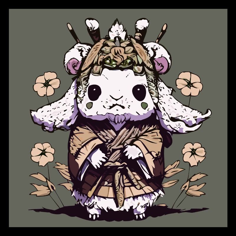 Ziege im Kimono