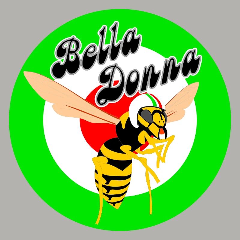 Guêpe Mod Cible Cocarde Verte Bella Donna