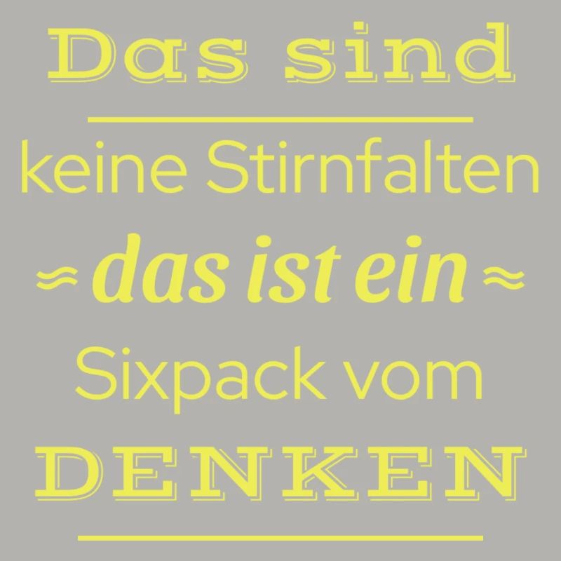 Dictons drôles - Front Wrinkle Sixpack