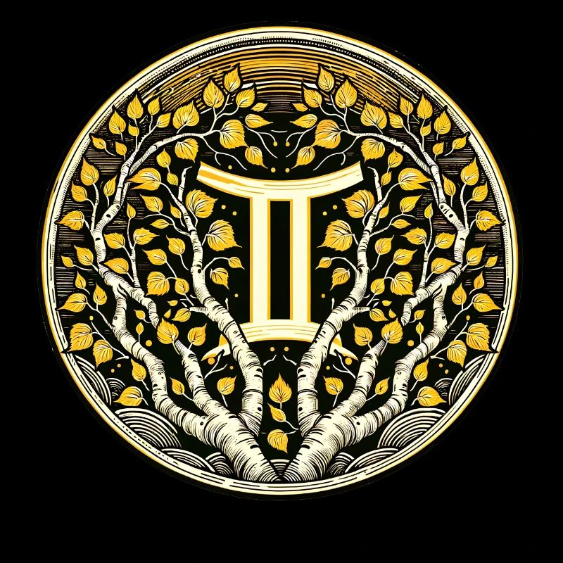 Symbole du zodiaque Gémeaux Anniversaire