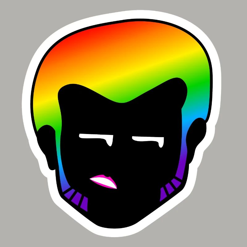Annoyed Eye Rolling : Sticky Queer Pride