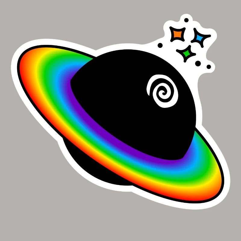 Rainbow Planet : Sticky Queer Pride