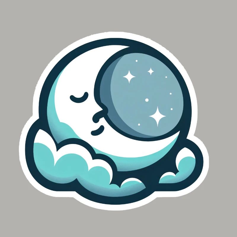 sleeping moon