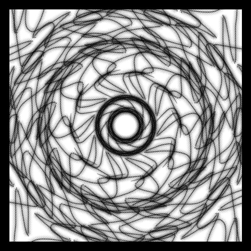 Schwarz-weißes geometrisches Design