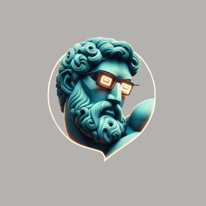 Stilvolle Skulptur