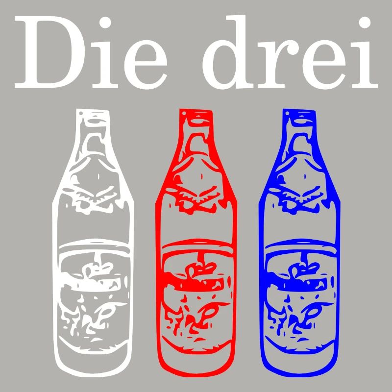 Die Drei Flaschen - hell