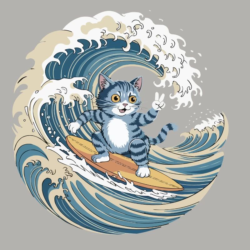 Vage Katze