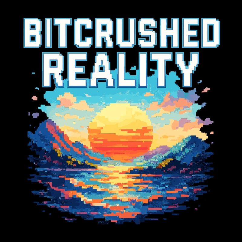 Bitcrushed Reality – Sunset in Glitch