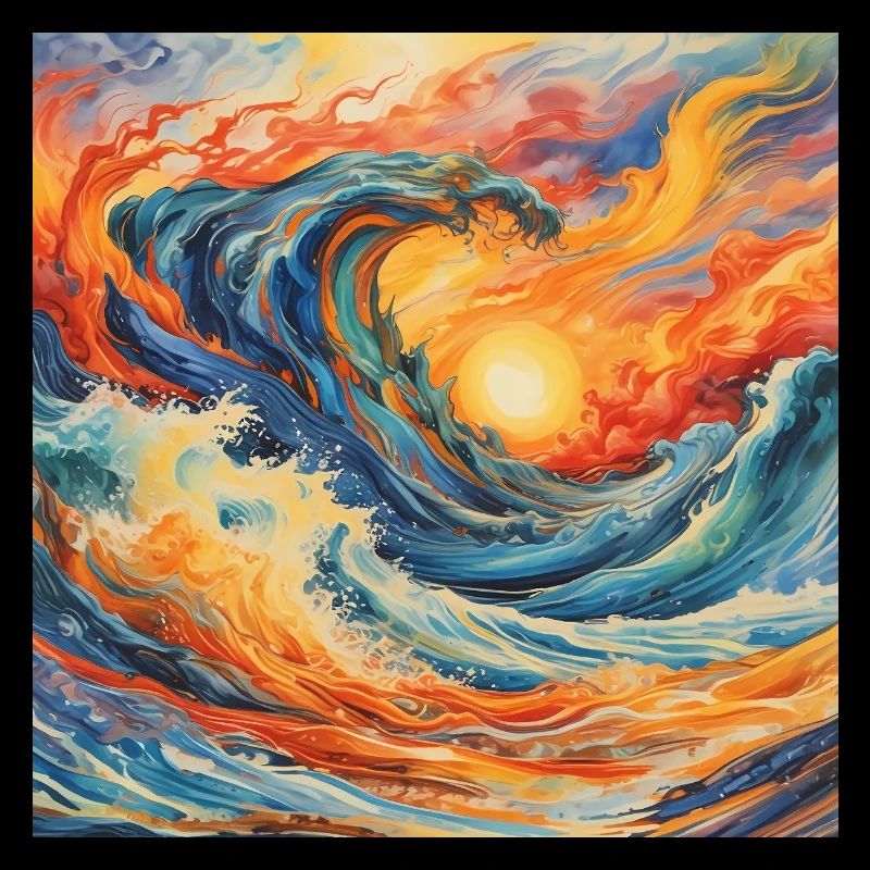 Flammende Flut