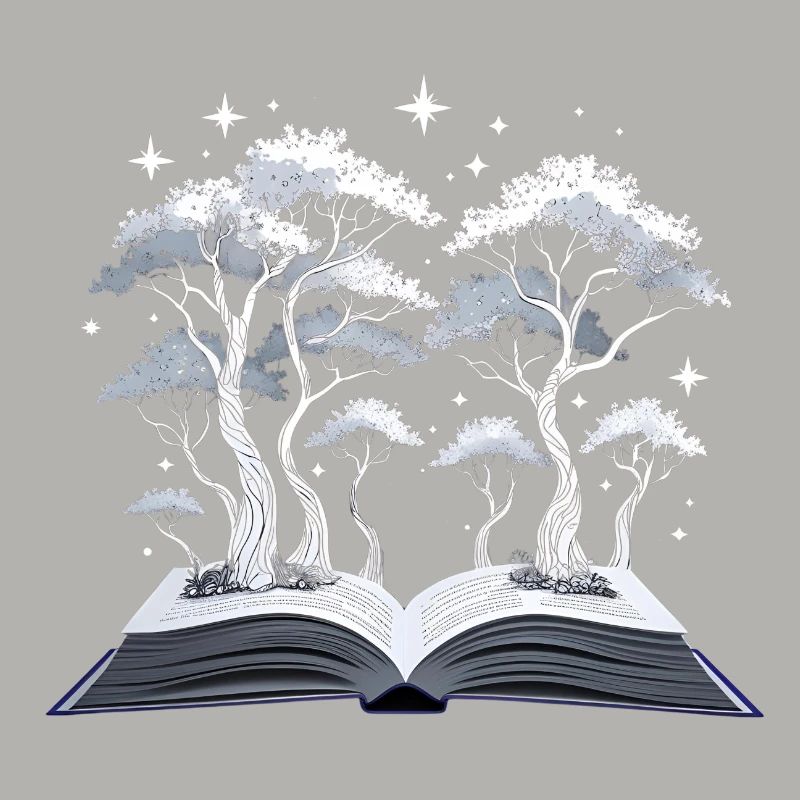 Magic Forest – Book with Trees