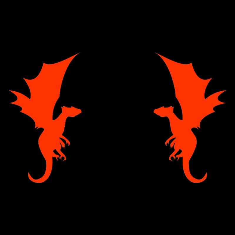 Drache Drachen Muster