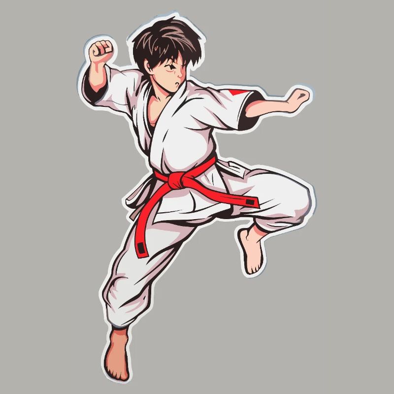 Karate Junge