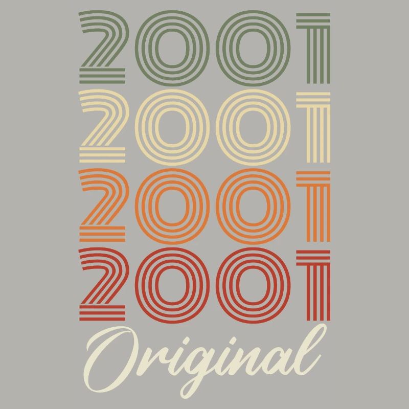 2001 Original Vintage Geburtstagsgeschenk 2001