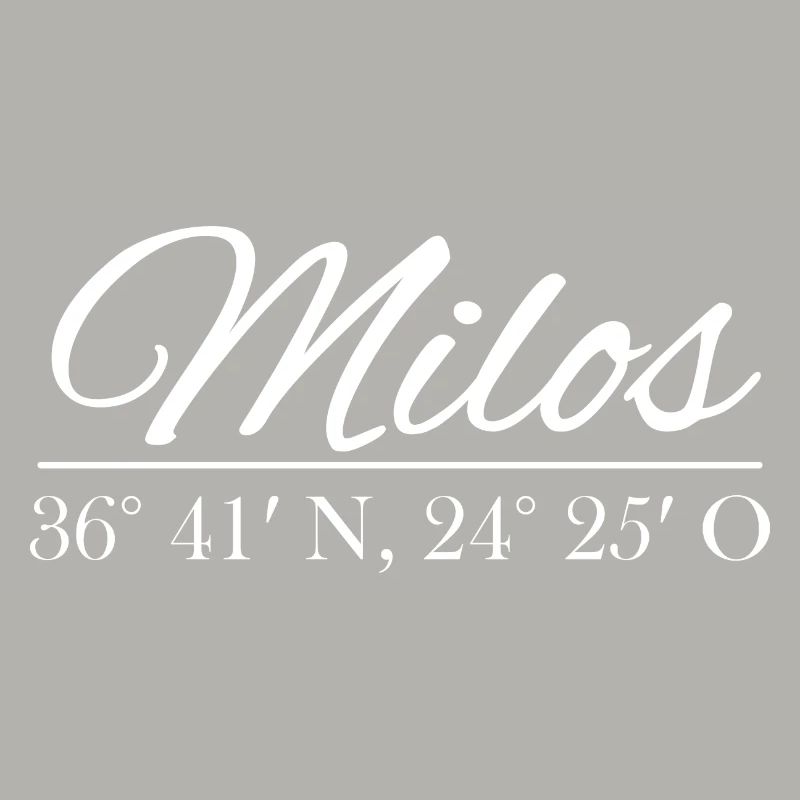 Milos coordonne la conception