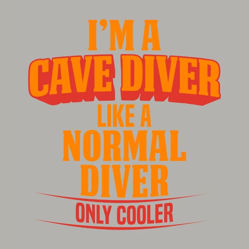 CAVE DIVER COOLER THAN NORMAL DIVER