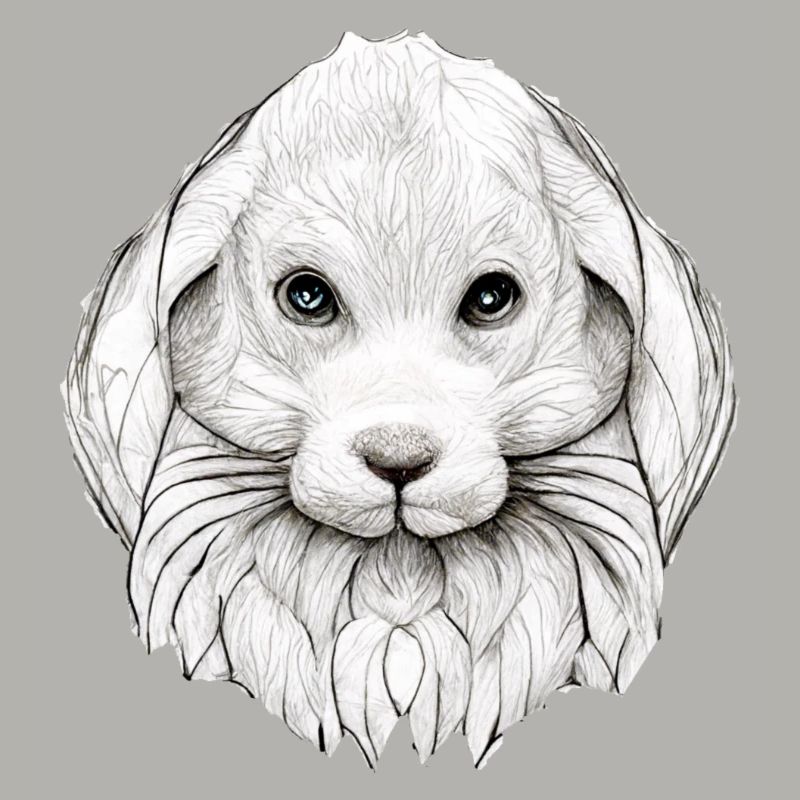 Rabbit in Comic Style