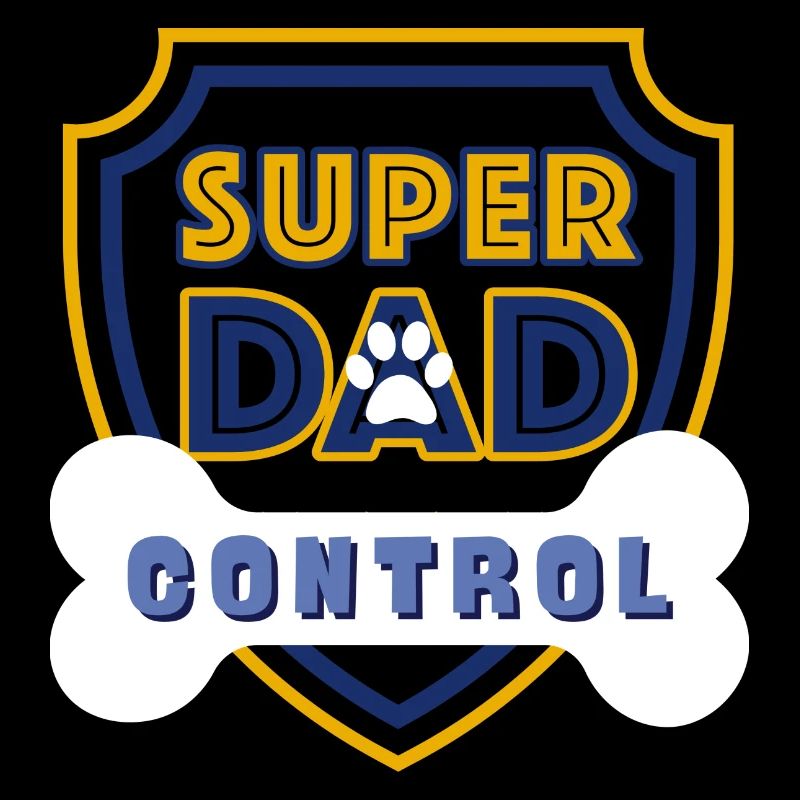 Super Dad Control Dark Blue