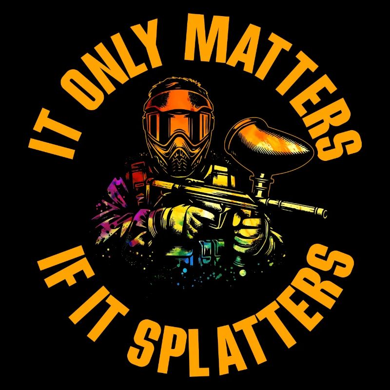 Ce n’est important que si cela éclabousse le paintball tactique