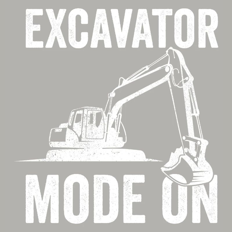 Excavator Construction Worker