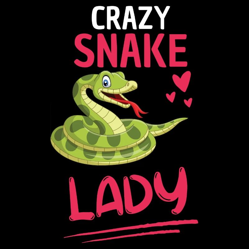 Crazy Snakes Lady Predator Gift Snake