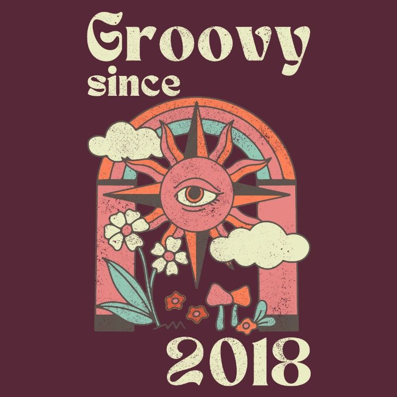 Groovy since 2018 with retro graphics