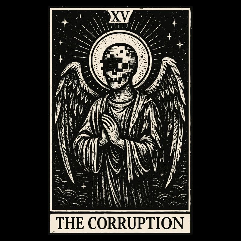 Tarot Datahoarding : L’Ange de la Corruption