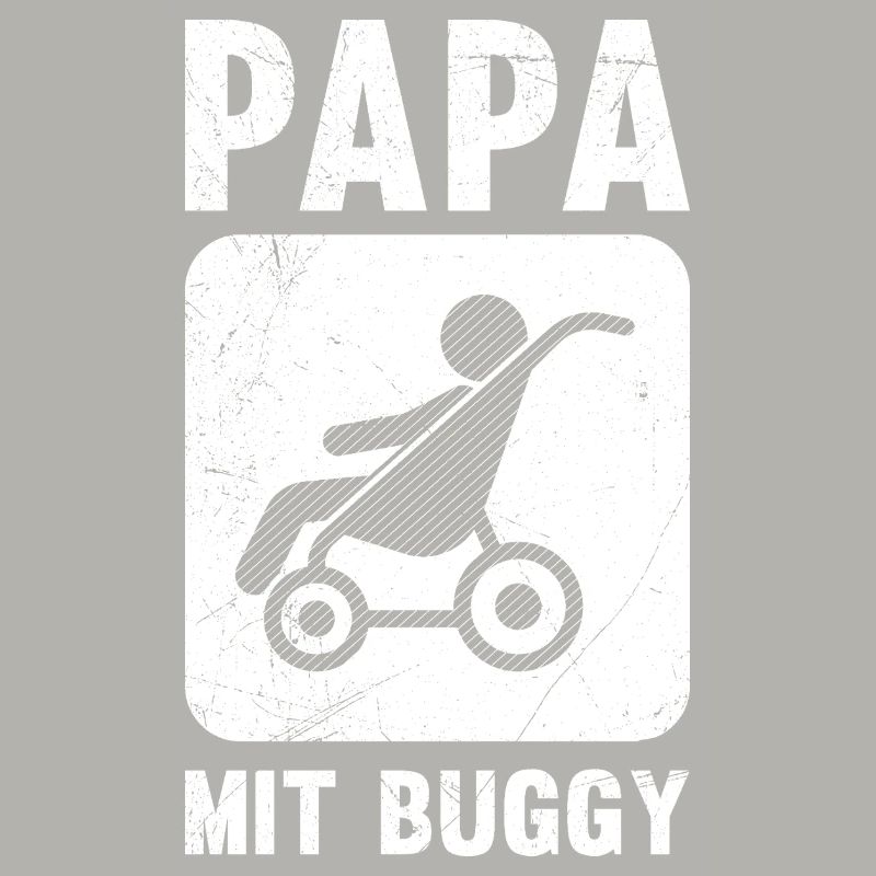 Werdender Vater PAPA MIT BUGGY Lustiges